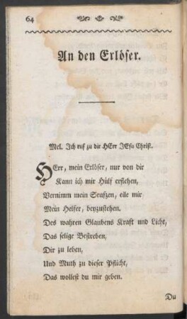 An den Erlöser