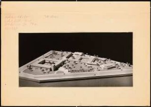Antikenmuseum, Bagdad - Museum and Directorate General of Antiquities, Baghdad: Modell der Gesamtanlage