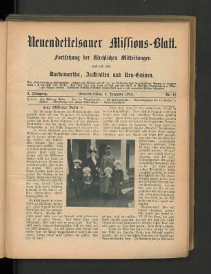 1. Dezember 1913. Nr. 12