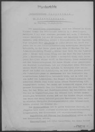 Hörvelsingen: Inspektionsbericht 1951