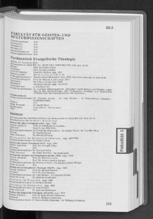 Fakultät für Geistes- und Kulturwissenschaften