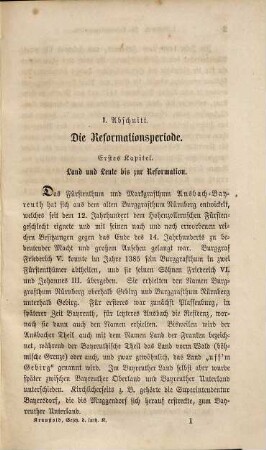 Geschichte der evangelischen Kirche im ehemaligen Fürstenthum Bayreuth : eine Festgabe zum 50jährigen Jubiläum des Uebergangs dieses Fürstenthums an die Krone Bayern