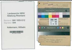 Entnazifizierung Wilhelm Kellermann , geb. 24.03.1911 (Ingenieur)