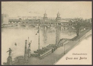 Ansichtskarte Oberbaumbrücke, Gröbenufer [3/4]