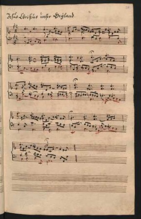 Jesus Christus unser Heiland; org; a-Moll; BWV 626