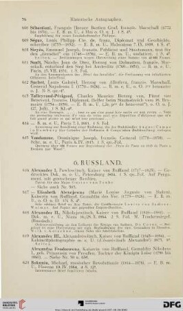 6. Russland (Nr. 616-645)
