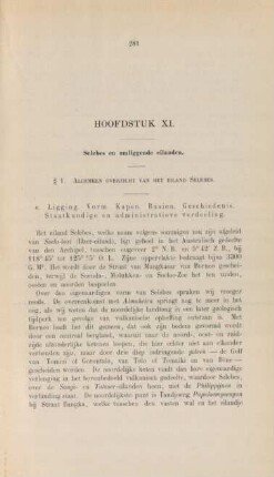 Hoofdstuk XI. Selebes en omliggende eilanden