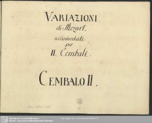 Cembalo II.