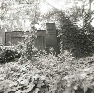 Cottbus-Schmellwitz. Nordfriedhof. Grabstätte der Familie Dreifert. (Granit ?)