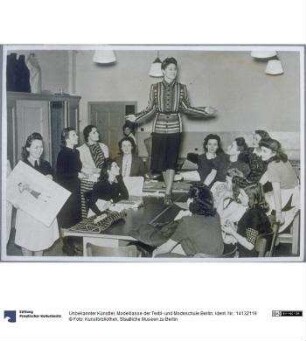 Modeklasse der Textil- und Modeschule Berlin