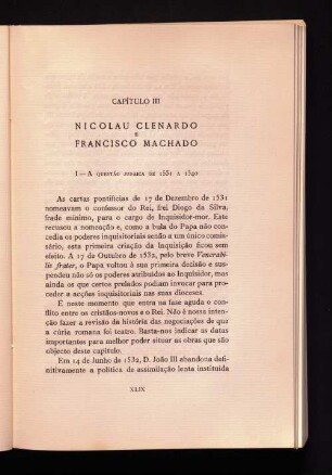 Capitulo III Nicolau Clenardo e Francisco Machado