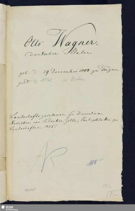 107-114. Wagner, Otto