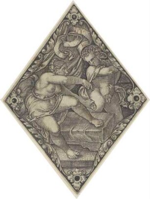 Joseph flieht vor Potiphars Frau