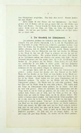 2. Der Grundriß des Schulzimmers