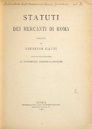 Statuti dei mercanti di Roma
