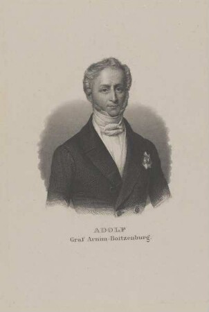Bildnis des Adolf von Arnim-Boitzenburg