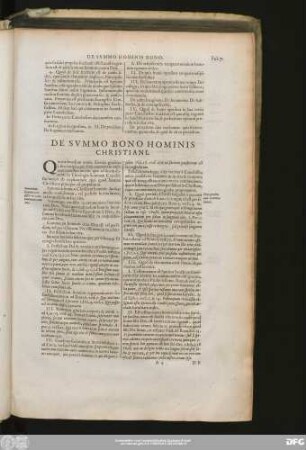 [IV.] De Summo Bono Hominis Christiani.
