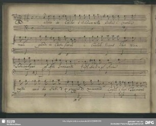 Recitativo: Delirio de Caldei è il cercar