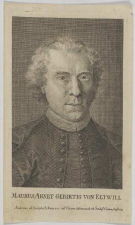 Bildnis des Maurus Arnet