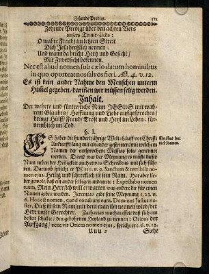523-533, Zehende Predigt