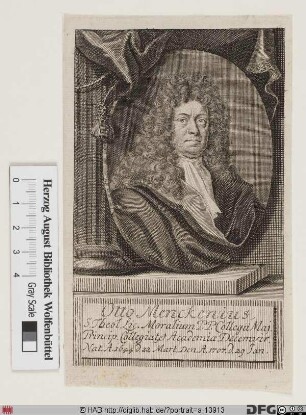 Bildnis Otto Mencke