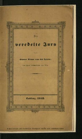 Die veredelte Jury