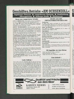 Neues aus Langenhorner Schulen