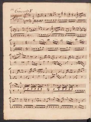 Konzerte; cemb, strings; G-Dur; op.4/5