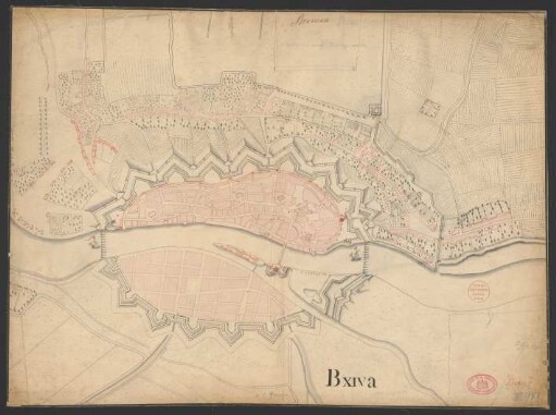 Bremen : [Stadplan und Festungswerke]