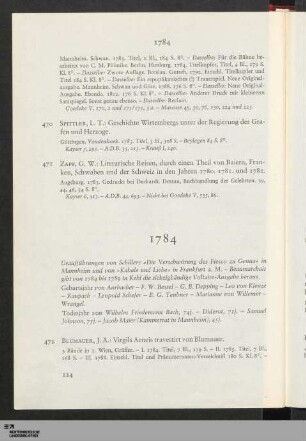 1784 (Nr. 472-494)