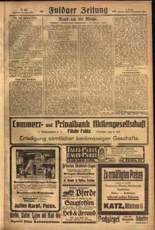 Zweite Ausgabe vom Sonntag, den 26. Juni 1927.