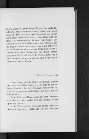 Den 13. Februar 1903