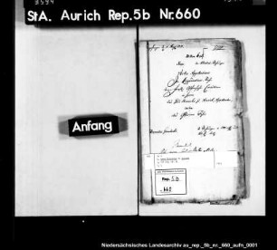 Ursprünglicher Gläubiger: - Gläubiger im Jahre 1744: Gerd Hinrichs zu Aurich Höhe des Kredits bzw. der Schuld: 171 Reichstaler; 161 Gulden Jahr der Aufnahme des Kredits bzw. Jahr des Entstehens der Schuld: -