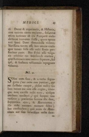 Sect. 10. [De Deo, & ejus Attributis. De Æternitate & Prædestinatione.]