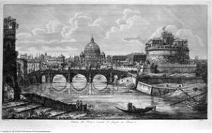 I monumenti più interessanti di Roma ..., Tafel 1: Castel S. Angelo