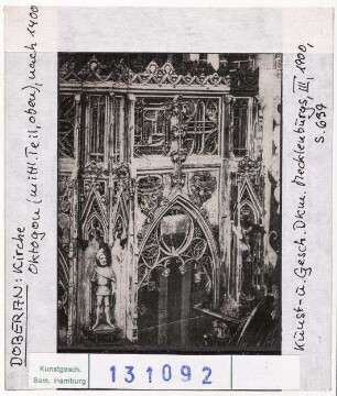 Doberan: Klosterkirche, Oktogon, mittlerer Teil