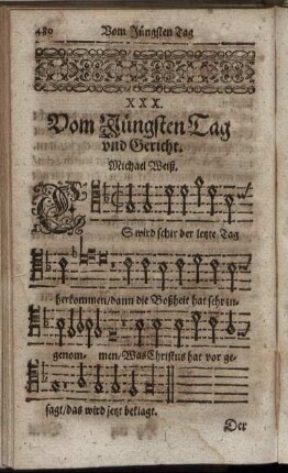 XXX. Vom Jüngsten Tag und Gericht.