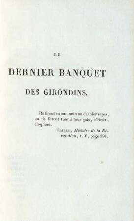 Le Dernier Banquet des Girondins
