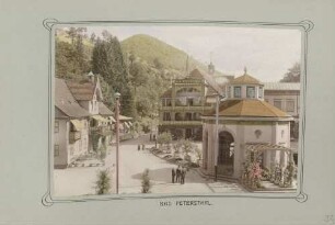 Straßenszene in Bad Peterstal