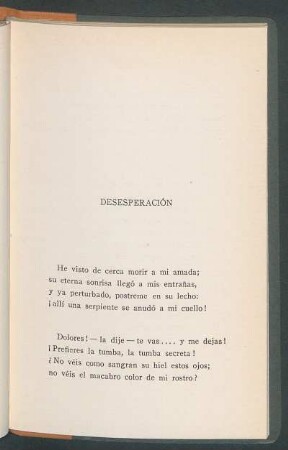 Desesperación
