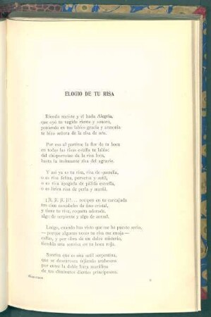 Elogio de tu risa