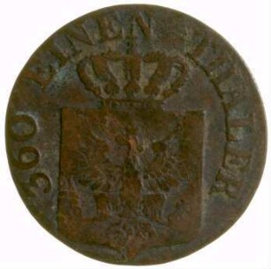 Münze, Pfennig, 1822