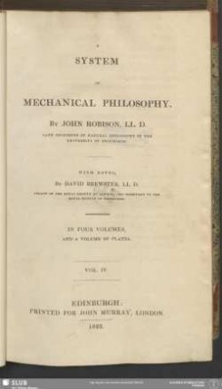 4: A system of mechanical philosophy