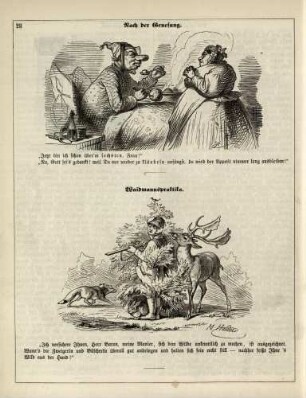 "Nach der Genesung" "Waidmannspraktika"