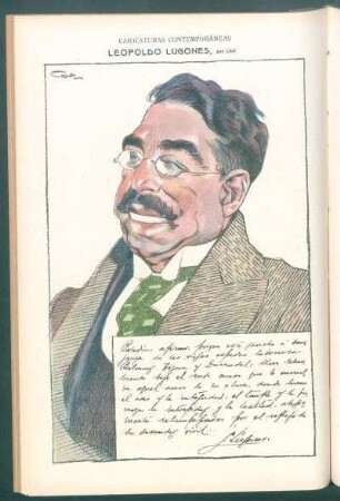 Leopoldo Lugones : Caricaturas contemporáneas