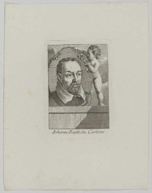 Bildnis des Iohann Baptista Carloni