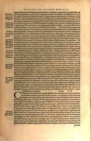 Egesippi historiographi inter scriptores ecclesiasticos vetustissimi, de rebus a Iudaeorum principibus in obsidione fortiter gestis deque excidio Hierosolymorum aliarumque civitatum adiacentium : libri quinque