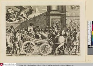 [Der Triumpzug des Julius Cesar; Triomphe de Jules César]