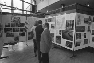 Stadtteilausstellung "Neureut" des Stadtplanungsamts Karlsruhe in der Badnerlandhalle