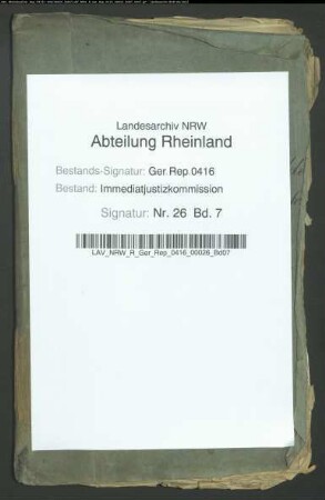 Sammlung von Gesuchen um Erlassung, Milderung oder Verwandlung erkannter Strafen.